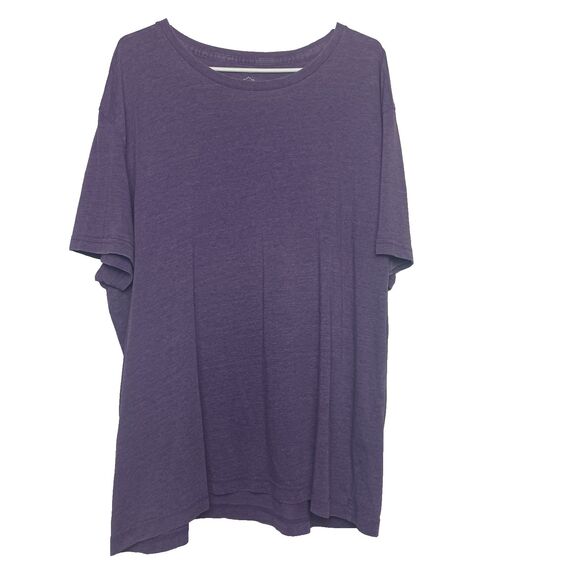 St John's Bay Classic Mens T Shirt Size XXL Purple Performance Quick-Dri - Picture 1 of 3